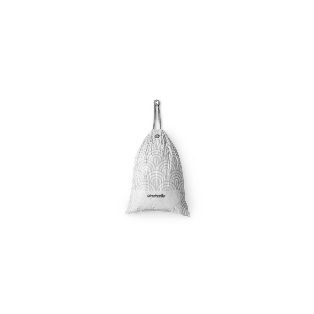 Produktbild för Insatspåse H BRABANTIA 50-60L vit 10/rl
