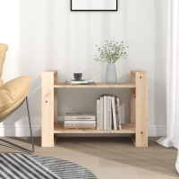 Produktbild för Bokhylla/Rumsavdelare 80x35x56,5 cm massiv furu