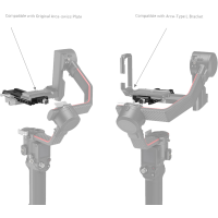 Produktbild för SmallRig 3061 QR-Plate for Ronin RS2/RSC2