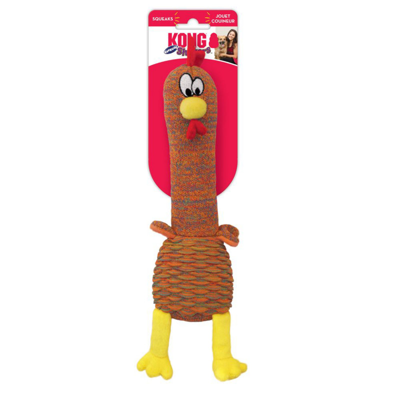 Produktbild för Hundleksak Shakers Cuckoos Mix KONG 29 cm