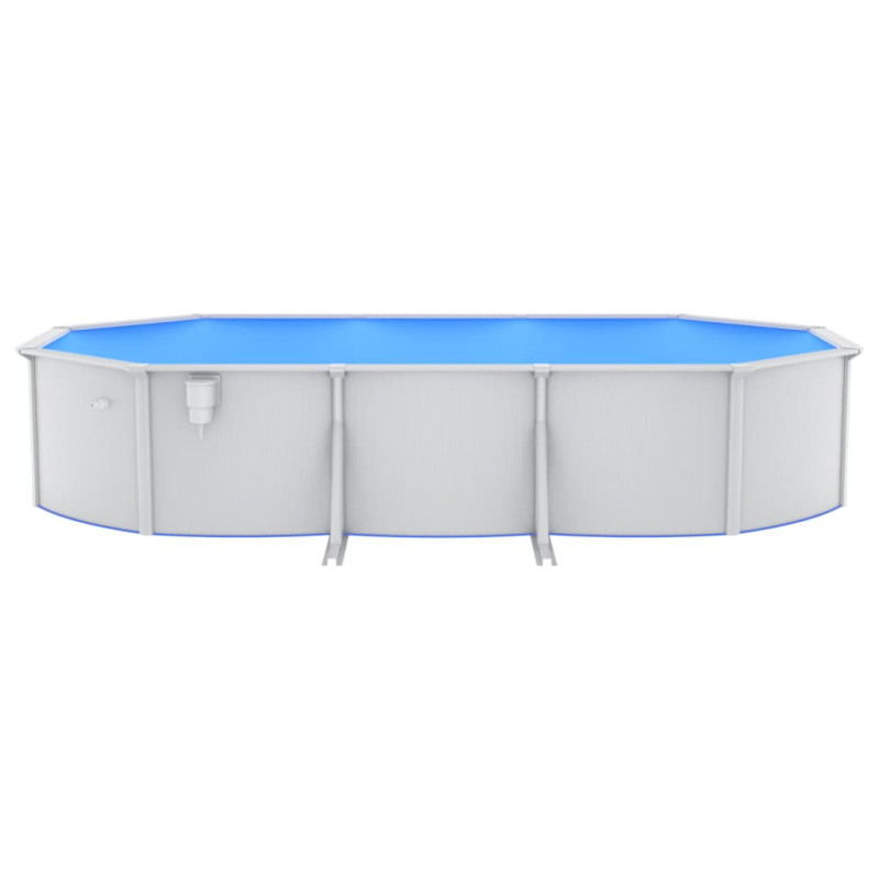 Produktbild för Pool med sandfilterpump 610x360x120 cm