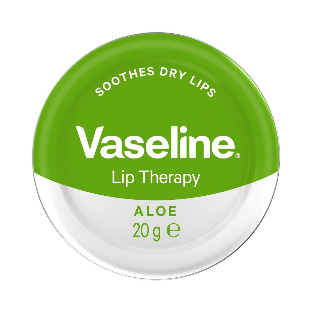 Produktbild för Lip Therapy Petroleum Jelly Pot Aloe 20g