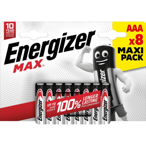 ENERGIZER Energizer Max AAA 8 Pack