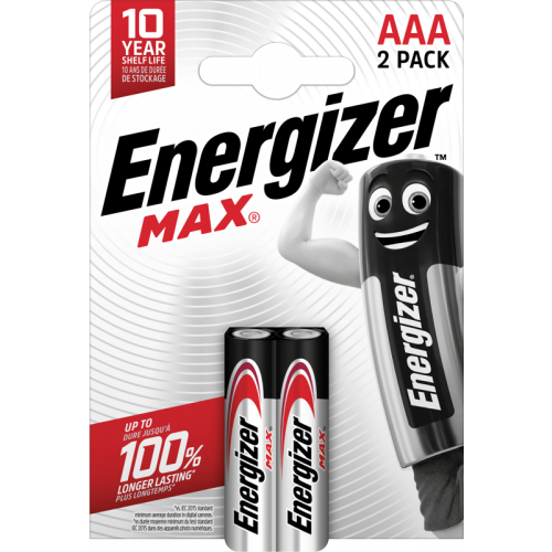 ENERGIZER Energizer Max AAA 2-pack