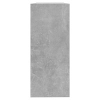Produktbild för Bokhylla/Rumsavdelare betonggrå 100x30x72 cm