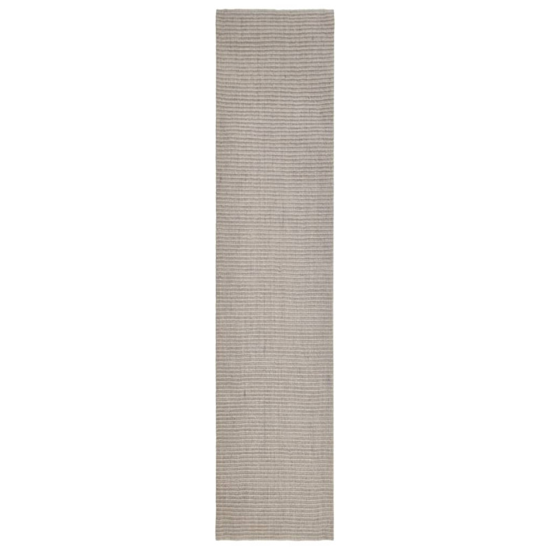 Produktbild för Matta naturlig sisal 66x300 cm sand