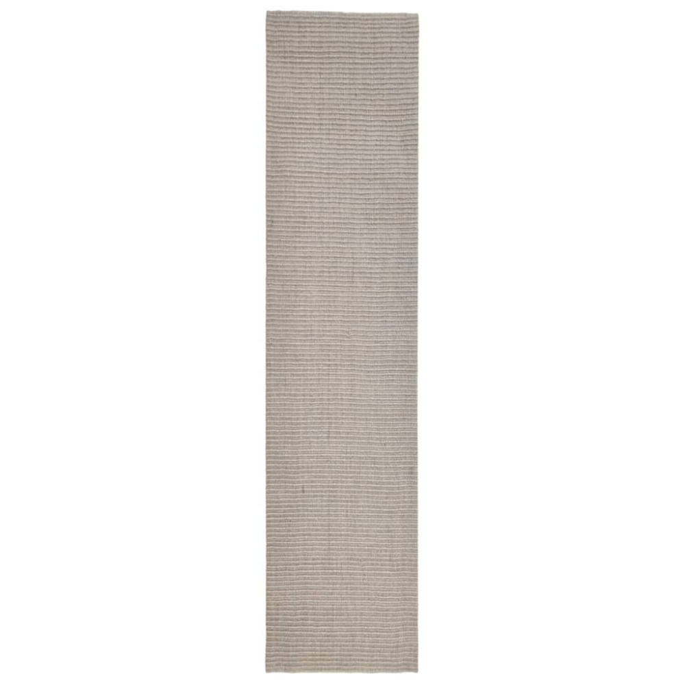Produktbild för Matta naturlig sisal 80x350 cm sand