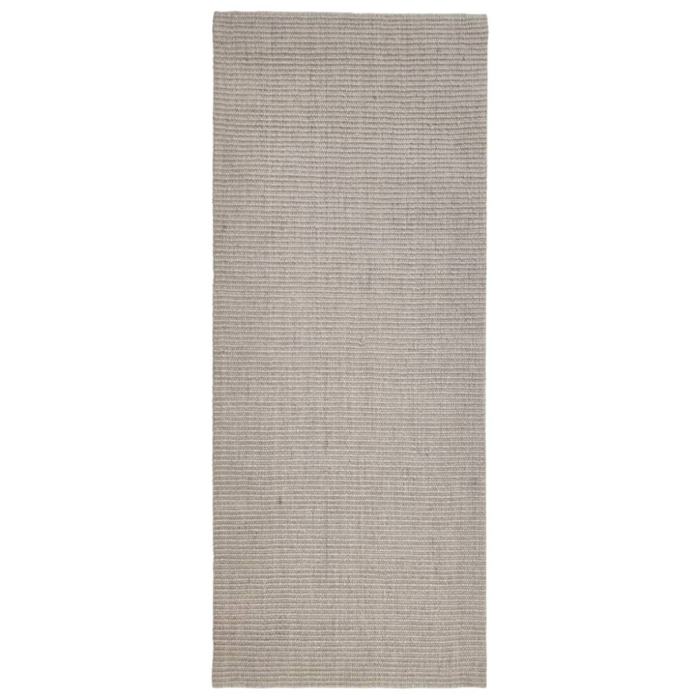 Produktbild för Matta naturlig sisal 100x250 cm sand