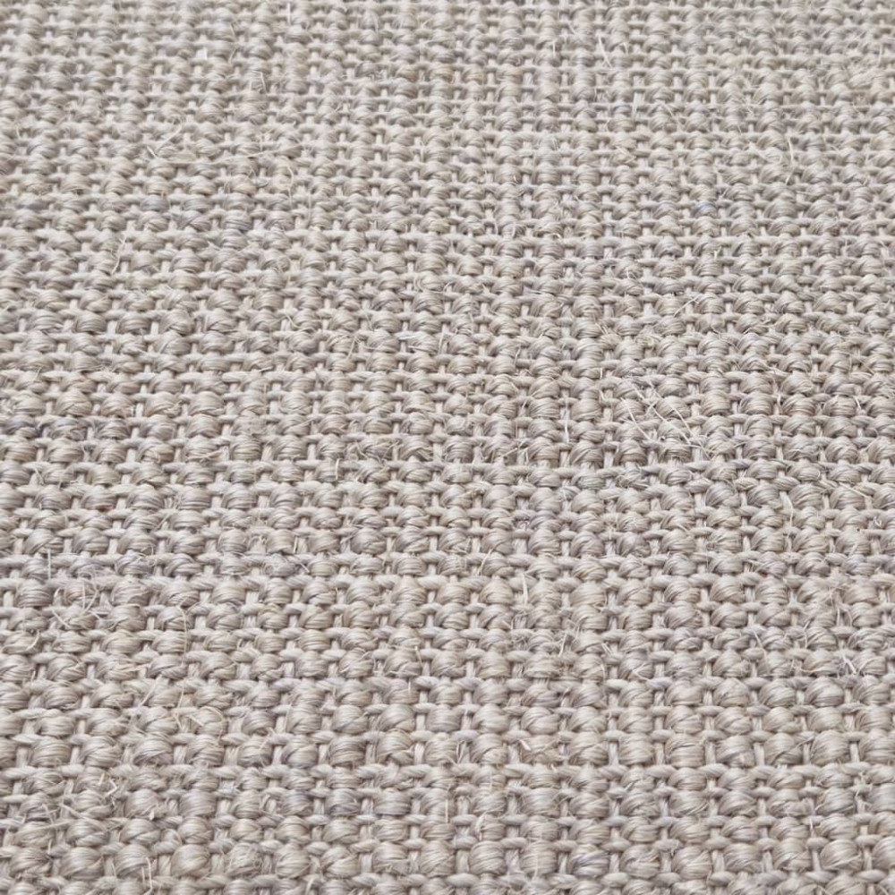 Produktbild för Matta naturlig sisal 100x250 cm sand