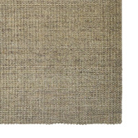 Produktbild för Matta naturlig sisal 66x250 cm grön