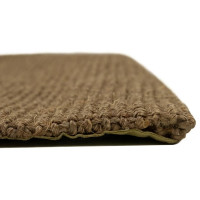 Produktbild för Matta naturlig sisal 100x250 cm brun