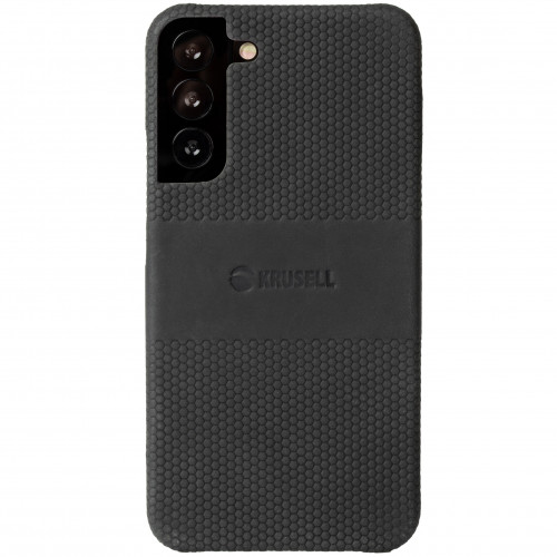 Krusell Leather Cover Galaxy S22+ Svart