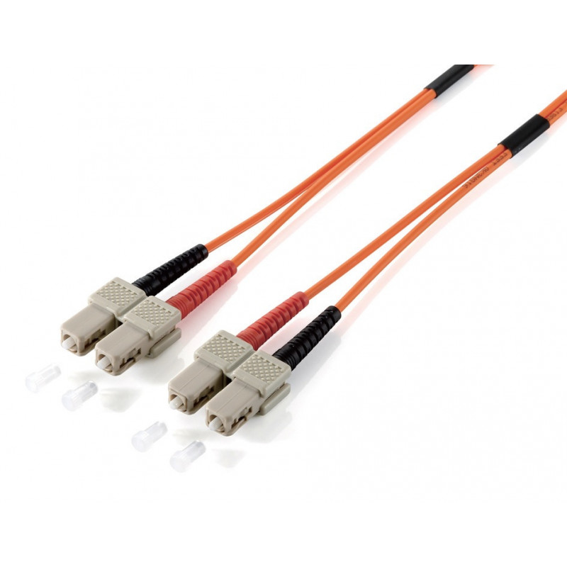 Produktbild för Equip 253332 fiberoptikkablar 2 m SC OS2 Gul