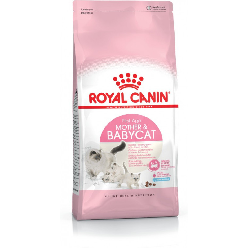 Produktbild för Royal Canin Mother & Babycat torrfoder till katt 4 kg Vuxen Höns
