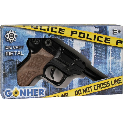 PULIO Gonher Metal police pistol 8 rounds