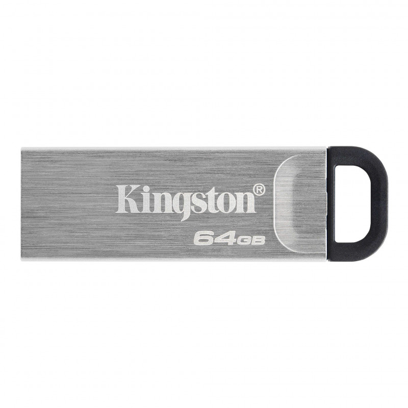 Produktbild för Kingston Technology DataTraveler Kyson USB-sticka 64 GB USB Type-A 3.2 Gen 1 (3.1 Gen 1) Silver