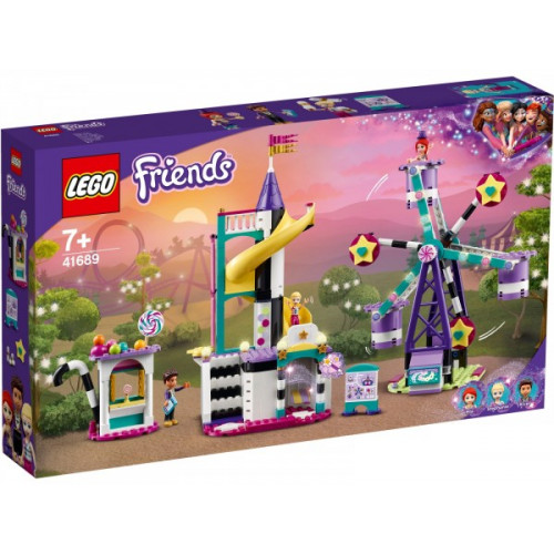 LEGO LEGO Friends 41689 Magiskt pariserhjul och rutschkana