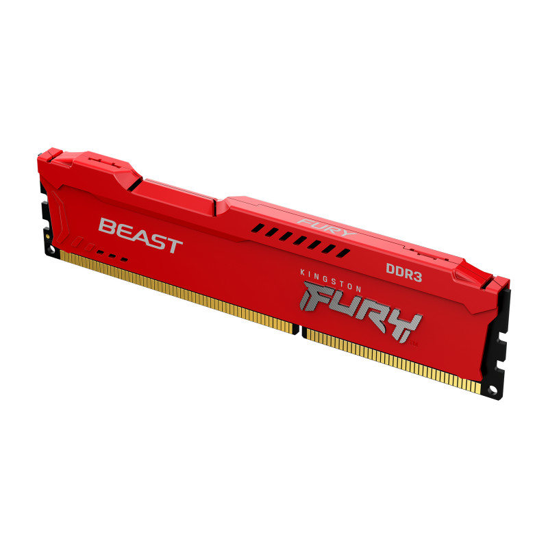 Produktbild för Kingston Technology FURY Beast RAM-minnen 8 GB 1 x 8 GB DDR3 1866 MHz