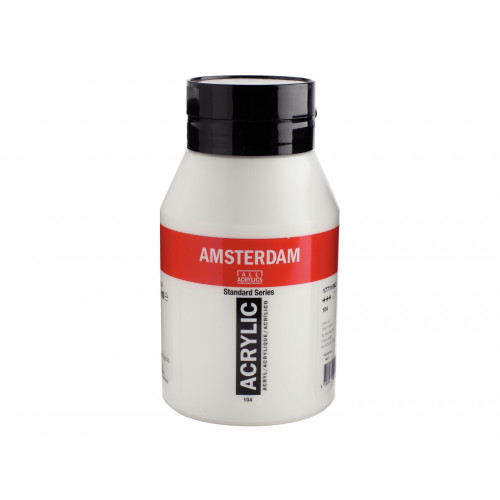 AMSTERDAM Amsterdam Standard Series Acrylic Jar 1000 ml Zinc White 104