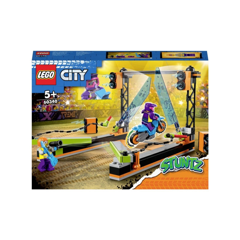 Produktbild för LEGO City Stuntutmaning med knivblad