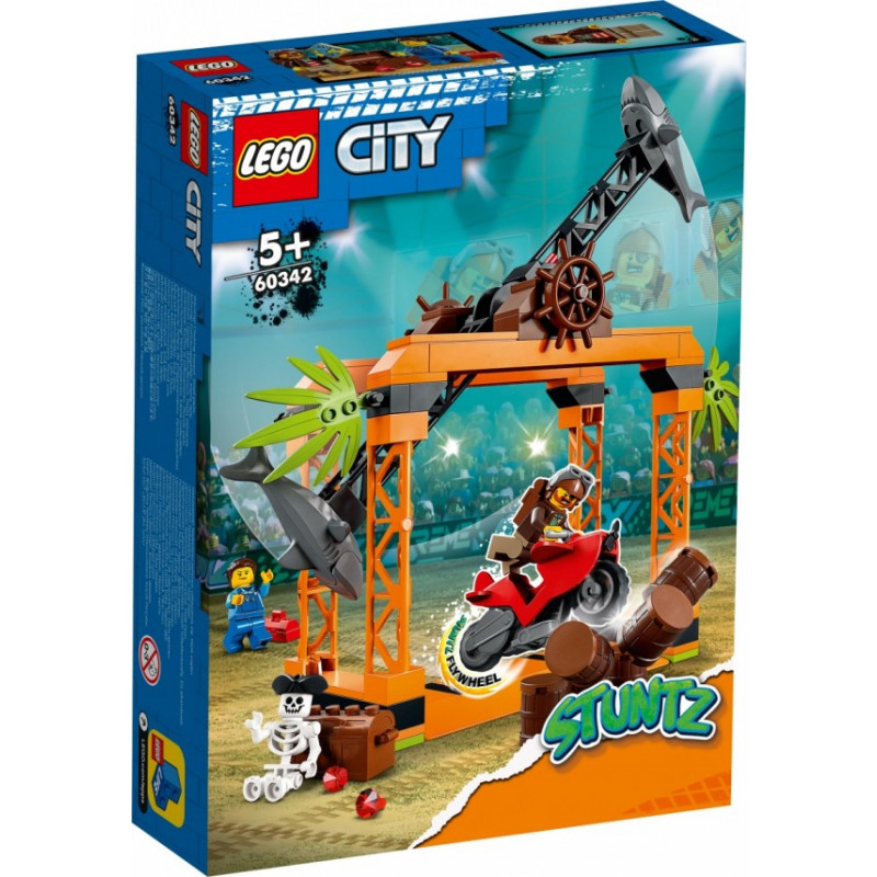 Produktbild för LEGO City Stuntutmaning med hajattack