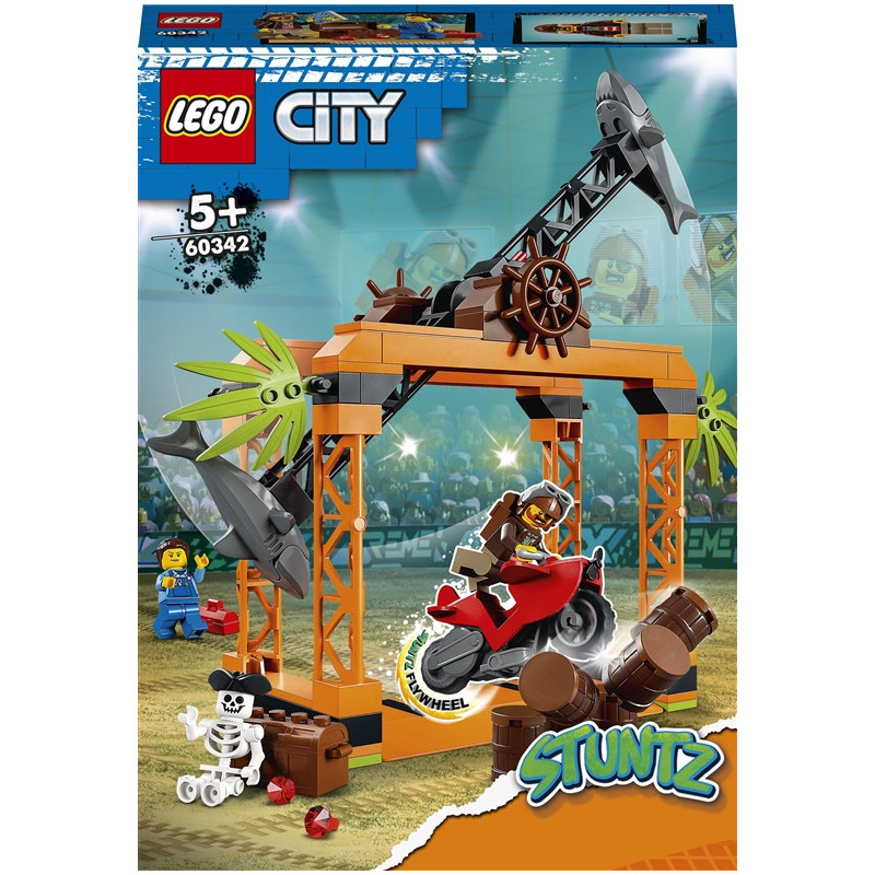Produktbild för LEGO City Stuntutmaning med hajattack