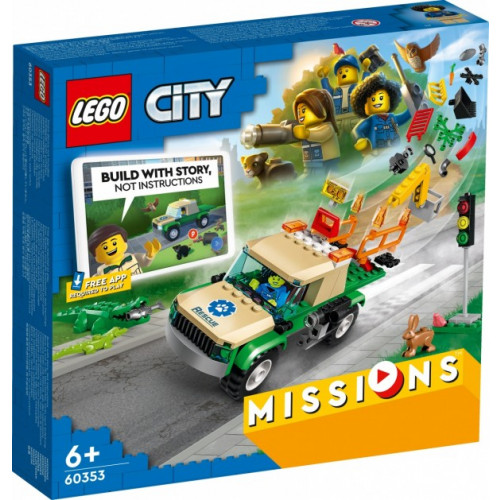 LEGO LEGO City 60353 Räddningsuppdrag med vilda djur