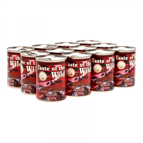 Taste of the Wild Taste of the Wild South W Canyon Cans 390g / 12pcs