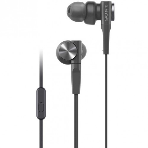 Sony Headset MDR-XB55AP Svart Sladd in-ear mic