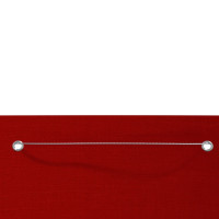 Miniatyr av produktbild för Balkongskärm röd 160x240 cm oxfordtyg