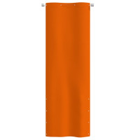 Miniatyr av produktbild för Balkongskärm orange 80x240 cm oxfordtyg