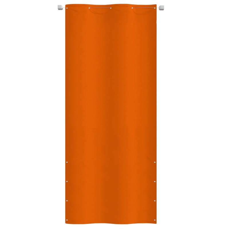 Produktbild för Balkongskärm orange 100x240 cm oxfordtyg