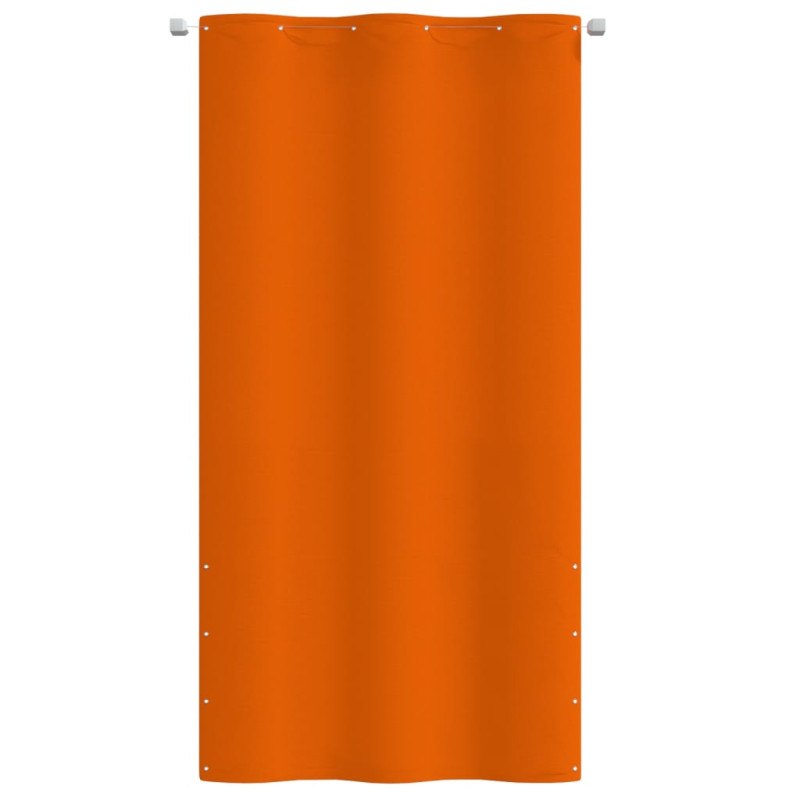 Produktbild för Balkongskärm orange 120x240 cm oxfordtyg