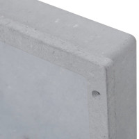 Miniatyr av produktbild för Infälld duschhylla niche matt grå 41x36x10 cm