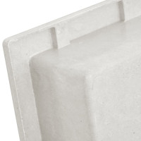 Miniatyr av produktbild för Infälld duschhylla niche matt vit 41x51x10 cm