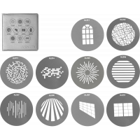 Produktbild för Nanlite GOBO Set 1 for PJ-BM