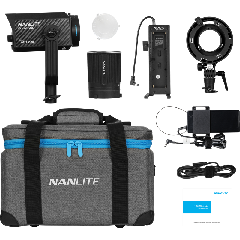 Produktbild för Nanlite Forza 60C RGBLAC led spotlight