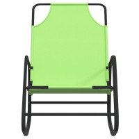 Produktbild för Gungande solsäng grön stål och textilene