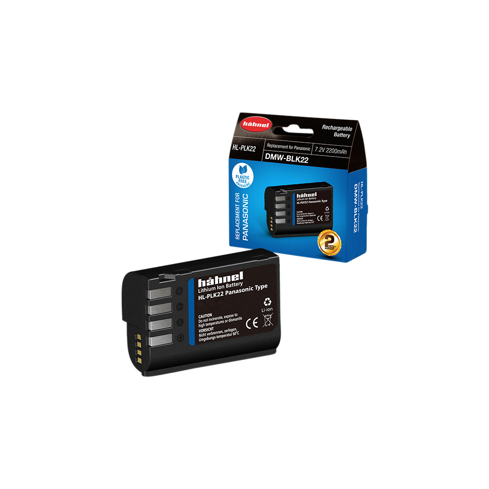 Produktbild för Hähnel Battery Panasonic HL-PLK22 / DMW-BLK22