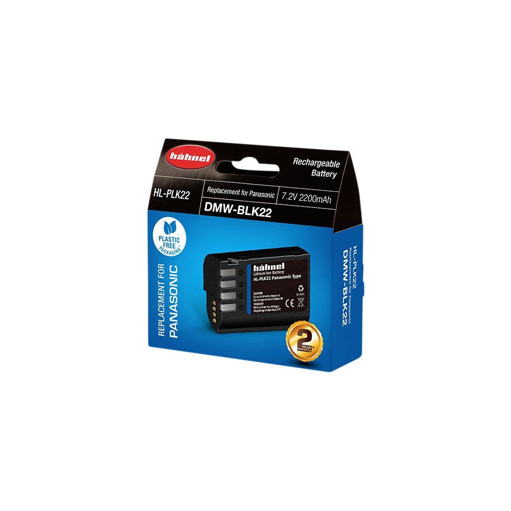 Produktbild för Hähnel Battery Panasonic HL-PLK22 / DMW-BLK22