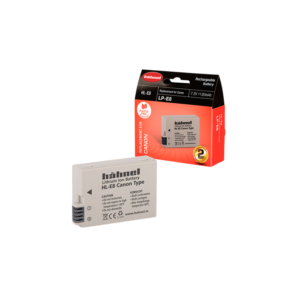 Produktbild för Hähnel Battery Canon HL-E8 / LP-E8