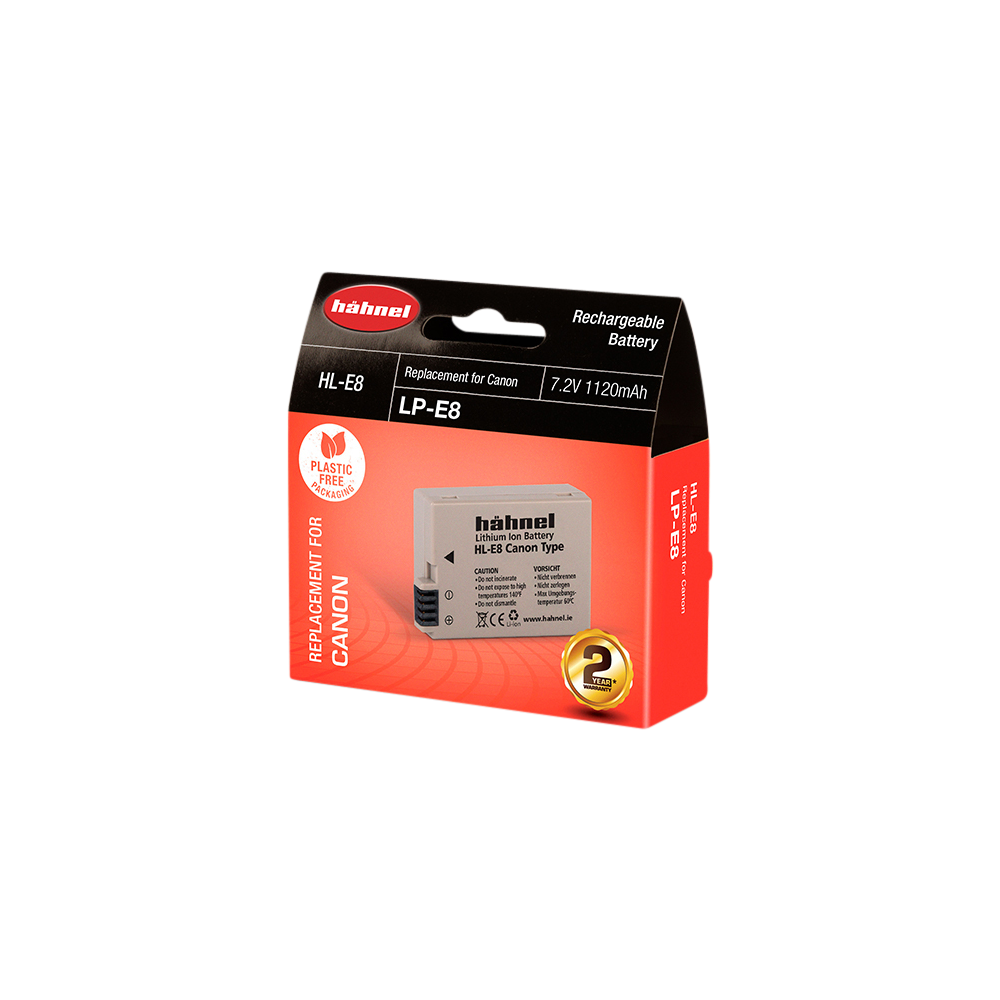 Produktbild för Hähnel Battery Canon HL-E8 / LP-E8