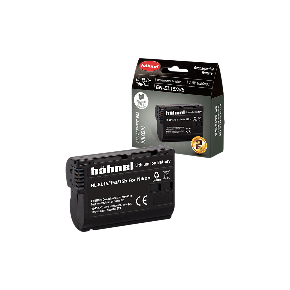 Produktbild för Hähnel Battery Nikon HL-EL15A/B / EN-EL15A/B/C