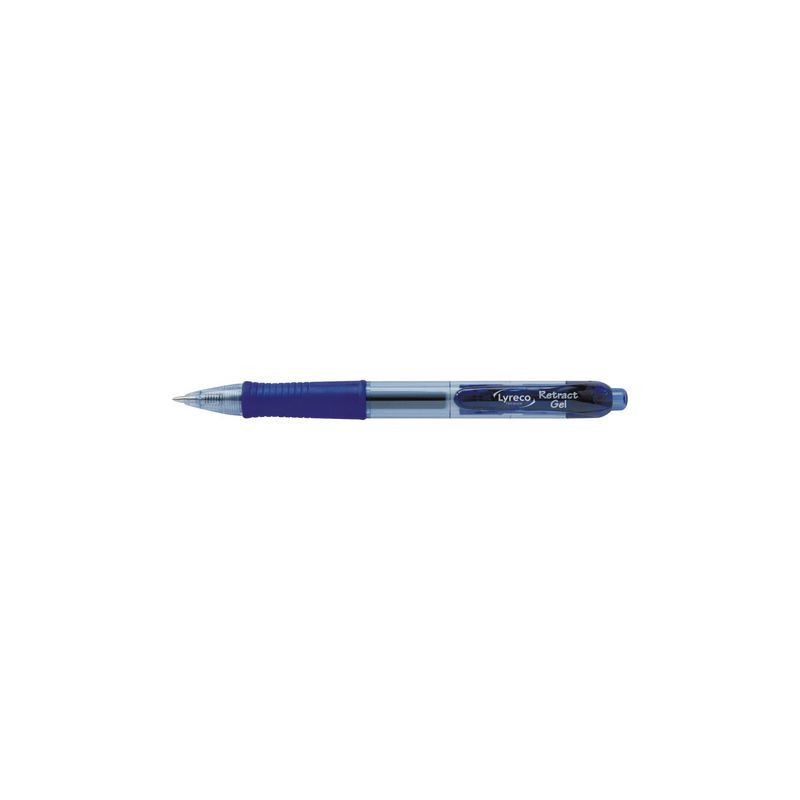 Produktbild för Gelpenna LYRECO PREMIUM RT 0,7mm blå