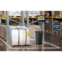 Produktbild för Papperskorg CEP Maxi CEP 40L svart