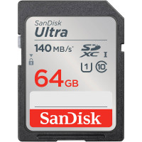 Produktbild för Minneskort SDXC Ultra 64GB 140MB/s